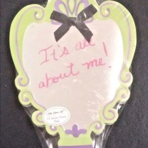 New Lady Jayne Pad “Its All About Me” Hand Mirror Pad Valentine’s Day